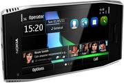 Nokia X7 3.8” (2SIM+JAVA+Wi-Fi+TV) черный,  белый