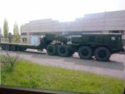 Маз Ураган с трейлером 999 военный