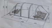 Палатка размером с однокомнатную квартиру (Германия) Новая